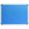 Parrot Info Board Aluminium Frame 1200 x 1200mm Royal Blue