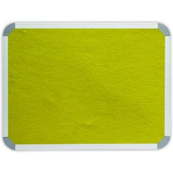 Parrot Info Board Aluminium Frame 1200 x 1200mm Yellow