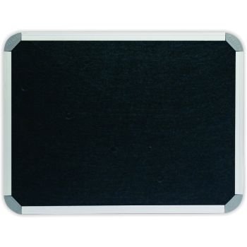 Parrot Info Board Aluminium Frame 1500 x 900mm Black
