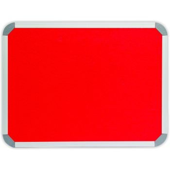 Parrot Info Board Aluminium Frame 1800 x 1200mm Red