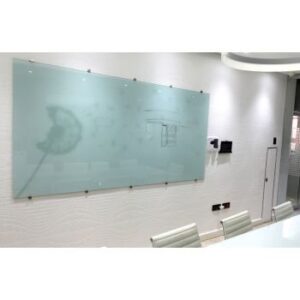 Parrot Glass Whiteboard Non-Magnetic Printed 1200 x 900mm