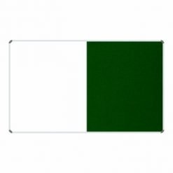 Parrot Combination Board Non-Magnetic 2000 x 1200mm Green