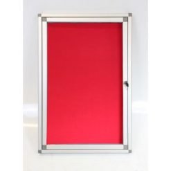 Parrot Display Case Pinning Board 900 x 600mm Red