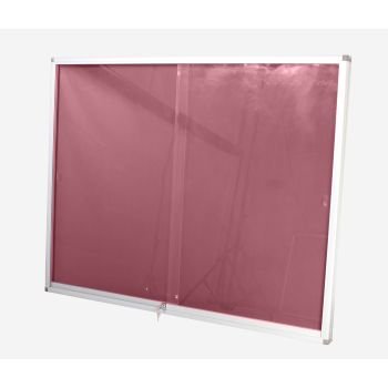 Parrot Display Case Pinning Board 1500 x 1200mm Burgundy