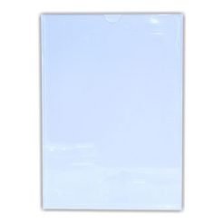 Parrot Perspex Pocket Clear / White Backing A3 Portrait
