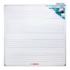 Parrot Educational Board Swing Leaf 1220 x 1210mm Magnetic White Lines 1 Side