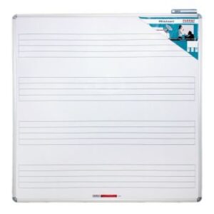 Parrot Educational Board Music Board 1230 x 1230mm Magnetic White