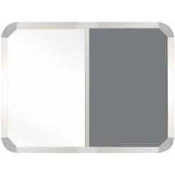 Parrot Combination Board Non-Magnetic 2000 x 1200mm Grey
