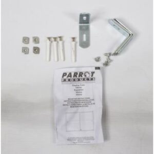 Parrot Display Case Pinning Hinge 900 x 600mm Red