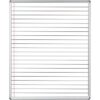 Parrot Educational Board Side Panel 1220 x 920mm Magnetic White Lines