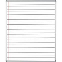 Parrot Educational Board Side Panel 1220 x 920mm Magnetic White Lines
