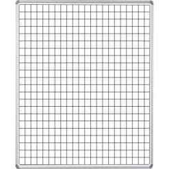 Parrot Educational Board Side Panel 1220 x 920mm Magnetic White Squares