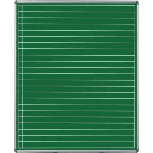 Parrot Educational Board Side Panel 1220 x 920mm Non-Magnetic Chalk Lines