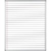 Parrot Educational Board Swing Leaf 1220 x 910mm Magnetic White Lines 1 Side