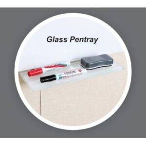 Parrot Glass Whiteboard Magnetic Printed 2400 x 1200mm