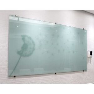 Parrot Glass Whiteboard Magnetic Printed 2400 x 1200mm