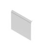Parrot Sign Frame Aluminium Extrusion End 150 x 3600mm