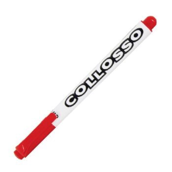 Collosso Slim Whiteboard Markers Fine Wallet 4 Assorted