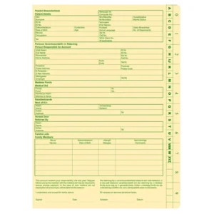 Tidy Files A4 Economy General Medical File Cream - Pack 25