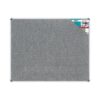 Parrot Bulletin Board Ribbed Aluminium Frame 1500x1200mm Denim Blue