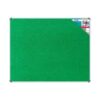 Parrot Bulletin Board Ribbed Aluminium Frame 1500x1200mm Laurel Grey