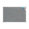 Parrot Bulletin Board Ribbed Aluminium Frame 1800x1200mm Denim Blue