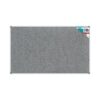 Parrot Bulletin Board Ribbed Aluminium Frame 2400x1200mm Denim Blue
