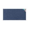 Parrot Bulletin Board Ribbed Aluminium Frame 2400x1200mm Laurel Grey