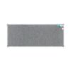 Parrot Bulletin Board Ribbed Aluminium Frame 3000x1200mm Denim Blue