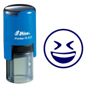 Shiny R-517 Emoji Stock Stamp 15mm EM07
