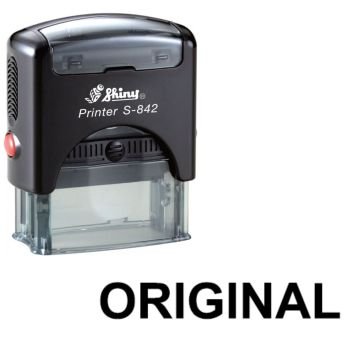Shiny S842 Stock Stamp 38 x 14mm Original