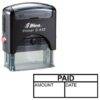 Shiny S842 Stock Stamp 38 x 14mm E.F.T