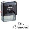 Shiny S842 Stock Stamp 38 x 14mm Copy With Pages