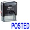 Shiny S842 Stock Stamp 38 x 14mm Certified A True Copy Of The Original