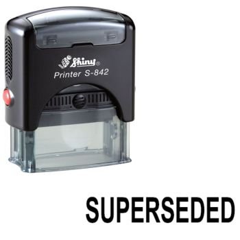 Shiny S842 Stock Stamp 38 x 14mm Superseded