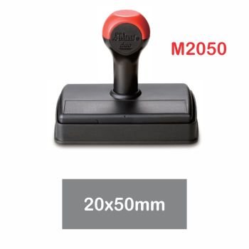 Shiny Duo Hand Stamp 20 x 50mm