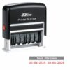 Shiny S310B Dater + 7 Digit Numberer + Text 49 x 5mm