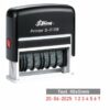 Shiny S310A Double Dater + Text 49 x 5mm