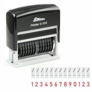 Deli 7508 Automatic Numbering Stamp 8 Digit