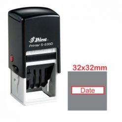 Shiny S530D Custom Dater Stamp 32 x 32mm