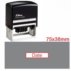Shiny S830D Custom Dater Stamp 75 x 38mm