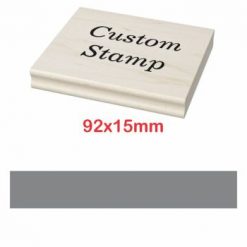 Shiny Wooden Handle Stamp 92 x 15mm