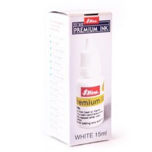 Shiny Premium Stamp Ink 15ml White