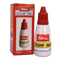Shiny Stamp Ink 28ml Red (2)