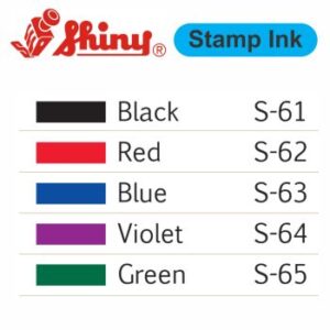Shiny Standard Stamp Ink Colours