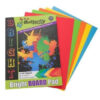 Butterfly A4 Bright Colour Board 160gsm Assorted Pad 20s 2 (1)