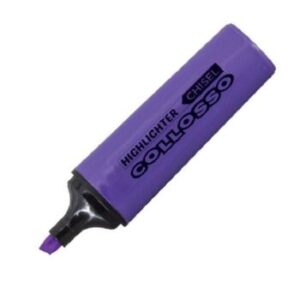 Collosso Highlighter Chisel Tip Purple