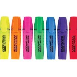 Collosso Highlighters Chisel Tip Assorted Box 10