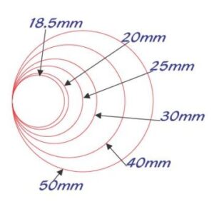 Shiny Personal Wax Seal Stamp Assorted Sizes