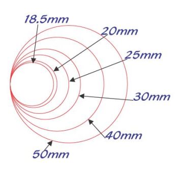 Shiny Personal Wax Seal Stamp Assorted Sizes